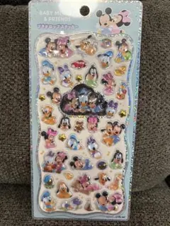 プチドロップ ベビーミッキーフレンズ ディズニー本物 正規 立体シール ぷっくり