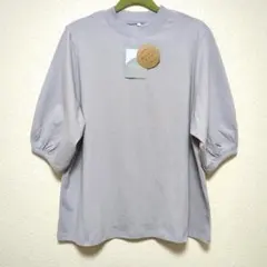 五分袖 カットソー ゆったりサイズ Ｍ〜Ｌ