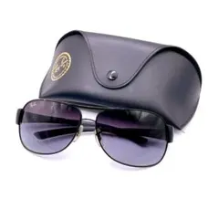 レイバン RB3404 サングラス ツーブリッジ 砂打ち イタリア製 ブラック