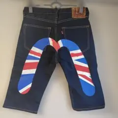 【希少・美品】EVISU／ユニオンジャックビックカモメ／W30のサムネイル