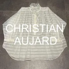 CHRISTIAN AUJARD 長袖プルオーバーシャツ ホワイト F フリルのサムネイル