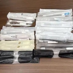 アメニティ　歯ブラシセット歯磨き粉付き　23本