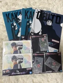 一番くじ NARUTO疾風伝 F賞H賞 I賞 下位賞 まとめ売り カカシ オビト