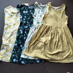 40★美品含む140cm 【4枚】ユニクロ ポール&ジョー H&M ワンピース
