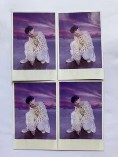 樂-STAR 通常盤封入ポラロイド　バンチャン4枚セット