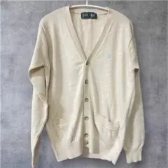 【EASTBOY イーストボーイ】カーディガン ベージュ 9号 綿100%