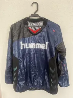 hummel ピステ・ウィンドブレーカー 150サイズ ネイビー/ブラック
