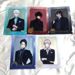 刀剣乱舞　A5クリアファイル　全5種まとめ売り　 セブンイレブン限定