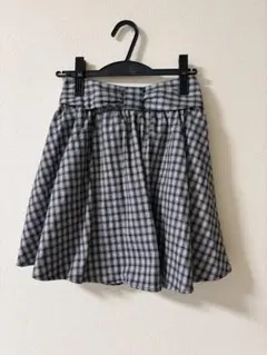 MAJESTEC LEGON チェック柄 フレアスカートのサムネイル