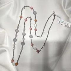 サマンサシルヴァ　 ネックレス ハート型ビーズ