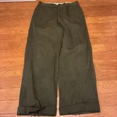 50s 60s ウィップコード ワークパンツ vintage USA製 ウールのサムネイル