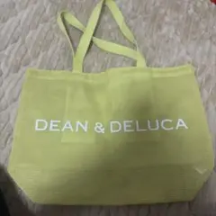 DEAN & DELUCA メッシュトートバッグ イエロー