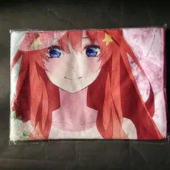 五等分の花嫁 大判タオルケット 約120cm x 約80cm