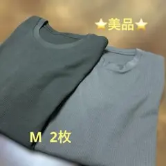 クルーネックアンダーシャツ2枚セット夏用ファイバードライのサムネイル