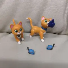 バズライトイヤー　ソックスいっぱいコレクション　ロボット猫フィギュア