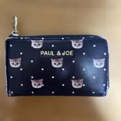ポール＆ジョー キーケース ネイビー 猫のサムネイル