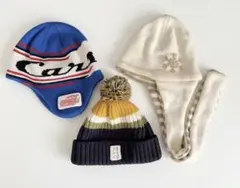 キッズ ニット帽 3点セット 冬用 防寒