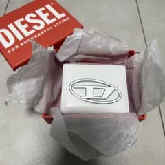 DIESEL コンパクト二つ折り財布 ホワイト 白色