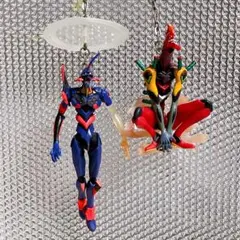 D.エヴァンゲリオン ヴィネッティアムキーチェーンフィギュア 2体セット
