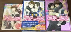 世界一初恋 BL小説 まとめ売り 3冊 バラ売り⭕️