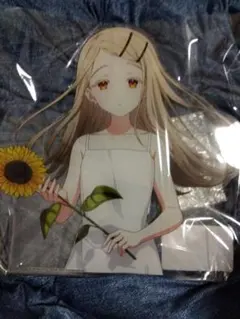 学園アイドルマスター 白いワンピース ヒマワリ アクリルボード 篠澤広