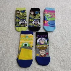クルーソックス キャラクター 靴下 子供 男の子 5足組