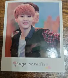 BTS SUGA チェキ風カード