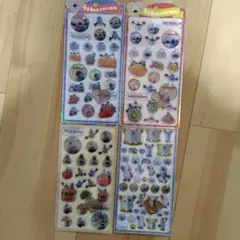 うるちゅるポップシール パペットスンスン 4種類まとめ売りセット