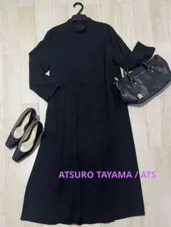 未使用・A/T ブラック　ワンピース