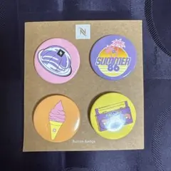 Nespresso 缶バッジ　ネスプレッソ