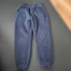 UNIQLO 120サイズ ネイビー スウェットパンツ 裏起毛 ウエスト調節付