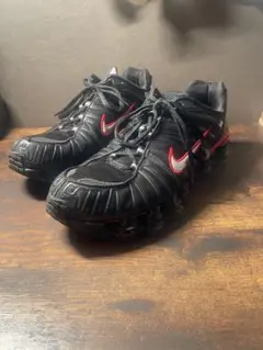 2026年最新】NIke shox tl black&redの人気アイテム - メルカリ