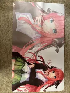 中野二乃　五等分の花嫁　ラバーマット　プレイマット　マウスパッド　a