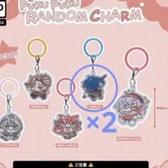 CR ぷくぷくチャームめじるし Vanilla バニラ×2個 クレイジーラクーン