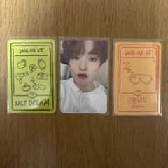nctdream チョンロ　トレカ　7周年　lucky card set