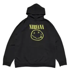 NIRVANA NEVERMIND パーカー XL オレンジ - メルカリ