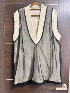 【美品】VACANCY AUNTE ROSA ニットベスト・ジレ