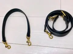 COACH レザーショルダーストラップのみ2way