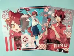 すとぷり莉犬君　クリアポスター３点セット