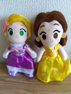 ラプンツェルとベル ぬいぐるみ セット