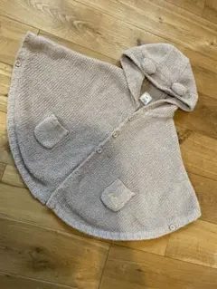 ジェラートピケ　ポンチョ