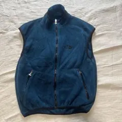 THE NORTH FACE ダークブルー ジップアップベスト S