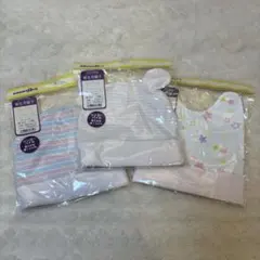 【　新品未使用　】ベビー帽子 3点セット