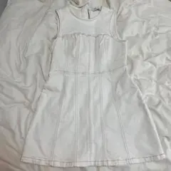 ZARA デニムワンピース ミニワンピ