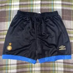 UMBRO インテル　ゲームパンツ　ハーフパンツ　サッカー