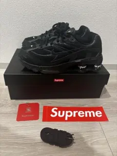 【希少】Supreme×Nike Shox ブラック 24.5cm