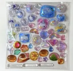 ボンボンドロップシール うるちゅるシール あわわちゃん 和柄 おすそわけ