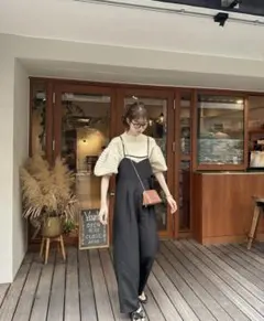 美品 Eaphi Design Sleeve Knit ivory