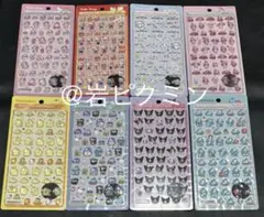 サンリオ　ボンボンドロップシールミニ　8種　はぴぶんだい　キティ　プリンマイメロ