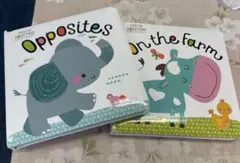 Opposites & On the Farm 絵本2冊セット